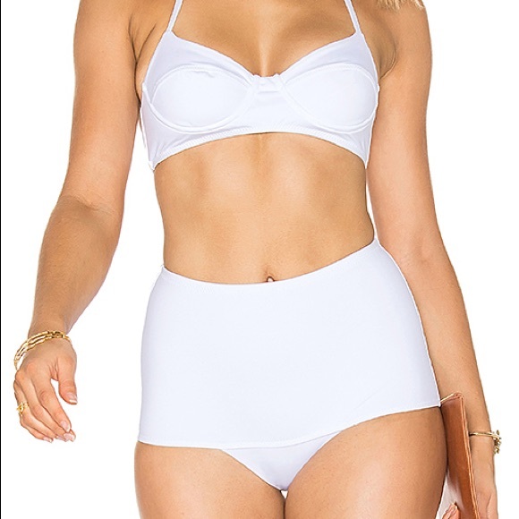 kore swim Other - KORE • NEW Electra White High Waisted Bikini